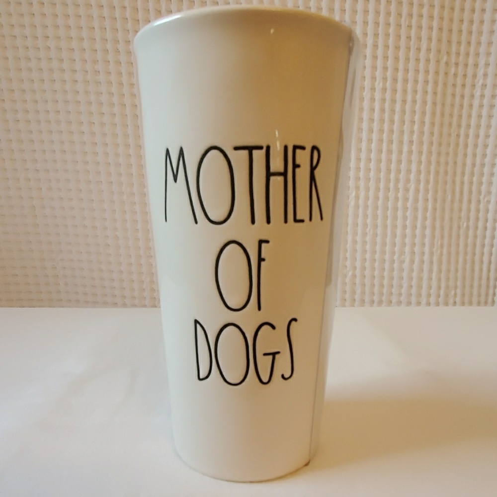 RAE DUNN "Mother Of Dogs" Tumbler Mug